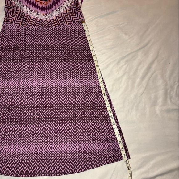 PrAna Violet Sol Cora Ikat print tank dress 🟣 - Picture 5 of 6